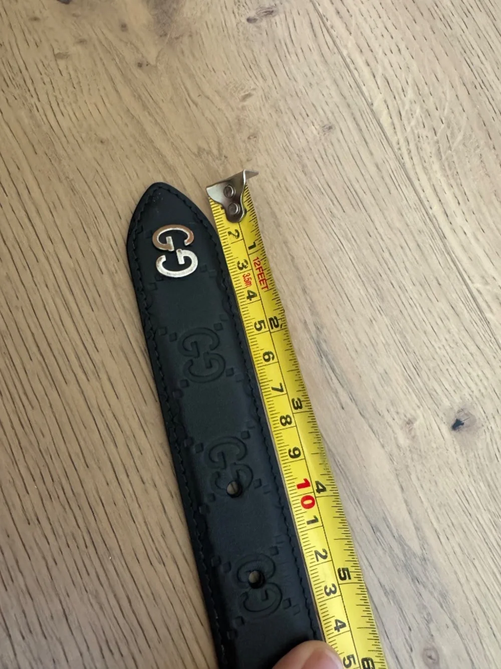 Gucci signature beltssima